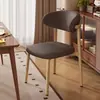 Cadeira de jantar minimalista nórdica, luxo leve para casa, cadeira de jantar moderna com encosto para hotel, cadeira casual com encosto para restaurante, cadeira popular online.