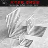 Drenaje de Pared de Acero Inoxidable Antiolor Forma de L para Balcón Baño Esquina Rejilla de Drenaje Bloqueo de Agua Filtro para Tejado