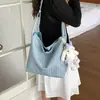 Bolsa de Palha Tecida Tendência Verão para Mulheres 2026 Nova Grande Capacidade para o Dia a Dia Bolsa de Ombro de Mão Versátil de Alta Qualidade