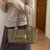 Bolso de Hombro Transfronterizo Color Maillard Retro para Mujer Otoño/Invierno 2026 Nueva Tendencia Moda Commute Bolso de Hombro Único