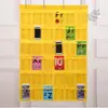 Bolsa de Armazenamento Transparente para Celular em Tecido Oxford, Bolsa Suspensa, Porta-Cartões, Bolsa para Celular, Bolsa de Armazenamento de Parede