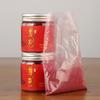 Atacado pó de cinábrio dourado roxo areia de cinábrio minério bruto cinábrio coleção natural pedra bruta cinábrio polido lata pó solto 100g