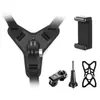 Soporte para Casco de Motocicleta Weidlu GoPro DJI Action345 Correa Universal para Barbilla de Bicicleta Cámara Deportiva