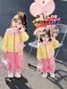 Conjunto de Primavera y Otoño para Niñas 2026 Nuevo Estilo Moda Infantil Sudadera con Cuello de Conejo Conjunto de Otoño Conjunto de Dos Piezas para Bebé