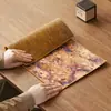 Fabricante de Esterilla para Té Danza de Mariposas Accesorios para Juego de Té Esterilla Impermeable de Imitación de Cuero Bandeja de Té Nueva Arte del Té Chino Esterilla de Mesa Duradera Tela