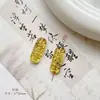 Cuentas de Cristal Checo Pintadas en Oro Doméstico Retro Caracol Pájaro Flor de Durazno Material Hecho a Mano Pulsera Cadena de Teléfono Móvil Accesorios de Joyería