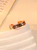 Europa y Estados Unidos apertura transfronteriza pulsera anillo traje imán vintage motocicleta tallado tótem pulsera anillo joyería al por mayor