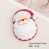 Acessórios de Resina DIY Desenho Animado Joias Cartão Grande Velhinho de Natal Clipe de Cola de Chantilly Capa de Celular Fivela de Sapato Chaveiro Pingente