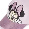Boné de Beisebol da Minnie para Crianças Europeu e Americano Fofo Desenho Animado Mickey Mouse Boné Infantil com Laço Chapéu de Sol