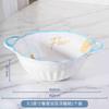 Olla Sopa Hogar Orquídea Marrón Flor Grande 9.5 Pulgadas Oreja Flotante Tazón Sopa Tazón Sopa Binaural Liquidación Olla Cocina Celebridad de Internet