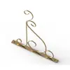 Suporte de Flores de Ferro Nórdico Transfronteiriço para Pendurar na Parede Cesta Suspensa para Varanda Suporte de Flores para Pendurar em Casa Jardim Europeu e Americano Luz Elétrica Pequena Suspensa