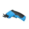 Tijeras Eléctricas para Cortar Tela, Máquina de Corte Portátil de Mano con Batería de Litio, Herramienta de Recorte para Alfombra, Tela, Cuero