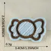 Patches Termocolantes Bordados em Computador com Letras em Inglês, Desenhos de Carros e Animais, Acessórios Decorativos para Roupas, Patches de Tecido para Decoração de Bolsas