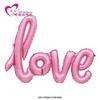 Día de San Valentín Corazón de Amor Forma de Corazón Pared de Fondo Decoración de Boda Fiesta de Propuesta Globos de Papel de Aluminio Forma de Corazón