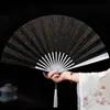 Abanico arma de defensa personal estilo chino tradicional, abanico plegable de kung fu, aleación de titanio, metal puro, de hombre de 10 pulgadas estilo Feng Taichen.