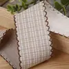 Cinta de Lana a Cuadros con Bordes de Gancho para Lazos Hechos a Mano de Bricolaje, Accesorios para el Cabello, Pinzas para el Cabello, Accesorios de Joyería, Accesorios para Zapatos y Sombreros, y Materiales para Ropa