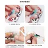 Papel de transferencia para arte de uñas estilo ins, fresco y pastoral, hada floral, pegatinas románticas para uñas, herramientas de impresión