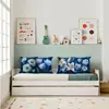 Funda de Almohada Cruzada Tk Tulipán Azul Nuevo de Primavera, Epiphyllum, Lirio y Rosa Directo del Fabricante, Personalizable y Disponible para Mayorista