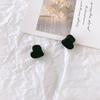 Clip pequeño con forma de flocado para el cabello, estilo coreano, sencillo, con flequillo, para celebridades de Internet, accesorios para el cabello