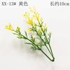 Hojas de Plástico Simuladas Hojas Simuladas Hojas de Flores Simuladas Flores y Plantas de Césped Accesorios de Pared Decoración de Macetas para Bonsái