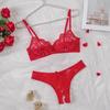 Amazon comércio exterior Europa e Estados Unidos novas senhoras sexy quente sexy sutiã set tamanho pequeno oferta pura atacado