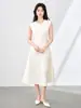 2507508 - Vestido A-Line Sem Mangas Ajustado Shenzhen Nanyou de Alta Qualidade com Cintura Marcada Novo Estilo Commuter