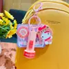 Chaveiro Pingente Lanterna Pequena Floresta Sanrio Original Desenho Animado Pingente para Mochila Escolar Casal Pequeno Presente