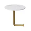 Loja de Bebidas de Chá com Leite Moderna Loja de Bolos Café Estilo Mesa Redonda Pequena de Parede Mesa de Parede Mesa de Canto
