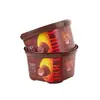 Barril Sellado de 775ml para Conservar Frescura Melissa Chocolate Barril de Plástico Caja de Galletas Wafer Bocadillos Etiqueta In-molde Barril de Comida