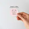 Pegatinas Lindas de Dibujos Animados Rosas Estilo Ins para Decoración DIY de Vacaciones, Pegatinas de Sellado, Etiquetas de Agradecimiento