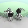 Llavero Astronauta Hombre Espacial Coche Hombres Metal Bolsita de Llaves Artículo de Regalo Artículo Pequeño Venta al por Mayor