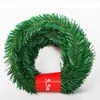 Fábrica de origen 5.5 metros Rattan navideño simulación hierba de tiro verde ratán de lana hierba de ratán decoraciones de escena para hotel centro comercial