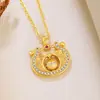 Colgante de candado Ruyi giratorio estilo chino para mujer, estilo palacio vintage, diseño de nicho, accesorio de cadena para clavícula versátil de lujo ligero