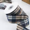 Padrão espinha de peixe estilo britânico combinação de cores fita xadrez laço DIY acessórios de cabelo clipe de cabelo material sapatos e chapéus acessórios de vestuário