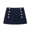Estilo Europeo Transfronterizo Z 2026 Nueva Moda Temperamento Amazon Ropa de Mujer al por Mayor Falda-pantalón de Botones 3067417