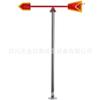 Catavento de metal velocidade do vento luminoso catavento micro pequeno indicador de direção saco catavento anemômetro químico meteorológico