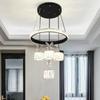 Mesa de Jantar Transfronteiriça Luminária de Quarto Lustre de Restaurante Lustre de Sala de Estar Transfronteiriça Cozinha Doméstica Lustre de Luxo Leve Lustre de 4 Braços Salão de Beleza