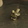 Nuevos Adornos Pequeños de Gorrión de Latón Retro Artesanías de Metal Adornos Creativos para Micro Paisajismo Adornos Culturales Regalos