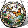 Adornos Colgantes Decorativos de Vidrio de Color Transfronterizos, Decoraciones para Paredes y Ventanas, Captadores de Luz, Regalos para el Día de la Madre, Regalos de Cumpleaños