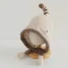 Gorro de Protección para Orejas de Niño para Otoño e Invierno, Lindo y Adorable Gorro de Lana Tejida para Bebé con Diseño de Pingüino Pequeño que Chilla, Cálido y a Prueba de Viento
