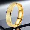 Anillos de Acero Inoxidable para Mujer, Estilo Lujo Ligero, No se Desvanecen, Estilo Ins de Nicho, Joyería de Moda de Acero de Titanio Mate al por Mayor