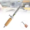 Mango de Madera Blanco Cobre Puro Tamaño Mosquete Pistola de Soldadura Garganta de Fuego Pistola Soplado Pistola de Fuego Joyería Equipo Herramienta para Hacer Oro
