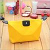 Bolsa de Cosméticos de Color Caramelo con Forma de Empanadilla del Fabricante, Bolsa de Empanadilla, Bolsa de Cosméticos con Forma de Lingote, Bolsa de Empanadilla
