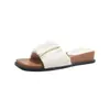 Chanclas de plataforma de cuña con suela gruesa, súper bonitas, para mujer, para uso exterior en verano, nuevo estilo 2026, sensación de alta gama al combinarlas con faldas, sandalias de playa