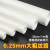 Tela de Teflón blanca resistente al calor de alta temperatura para máquinas selladoras, tela aislante para máquinas de fabricación de bolsas, máquinas de transferencia de calor, tela resistente al calor de alta temperatura de Teflón