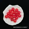 Cuentas Redondas con Purpurina Fina tipo Gelatina de 6-16mm Accesorios para Joyería DIY Cadena para Teléfono Móvil Pulsera Materiales para Enhebrar Hechos a Mano