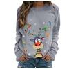 2023 Amazon Wish Europeo y Americano transfronterizo Halloween suéter fino mujer Navidad venta caliente Nuevo estampado de leopardo calabaza
