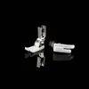 Pie prensatelas plano engrosado para máquina de coser recta T350- 1 placa base ranurada pie prensatelas de plástico pie prensatelas para máquina de coser recta con alambre empotrado