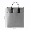 Jerry 5228 bolsa simple vertical de oficina con cremallera maletín bolsa de lona para documentos bolso de mano A4 bolsa de almacenamiento para conferencias