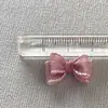 Mini Laço DIY Acessórios de Unha Vestíveis Laço Fita de Cetim Acessórios para Capa de Celular de Organza Acessórios para Roupas de Boneca BJD